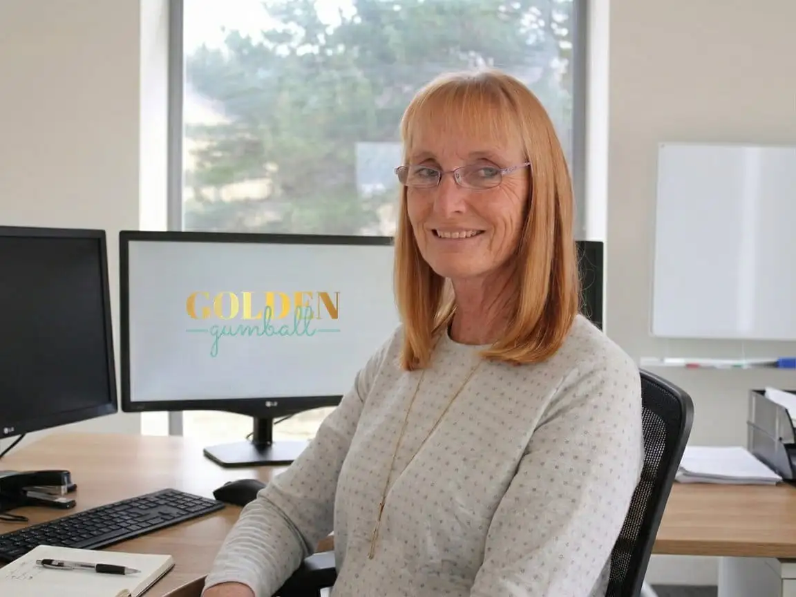 Sandra Tanner in her office